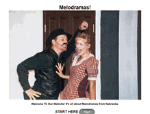 Tablet Screenshot of melodrama.net